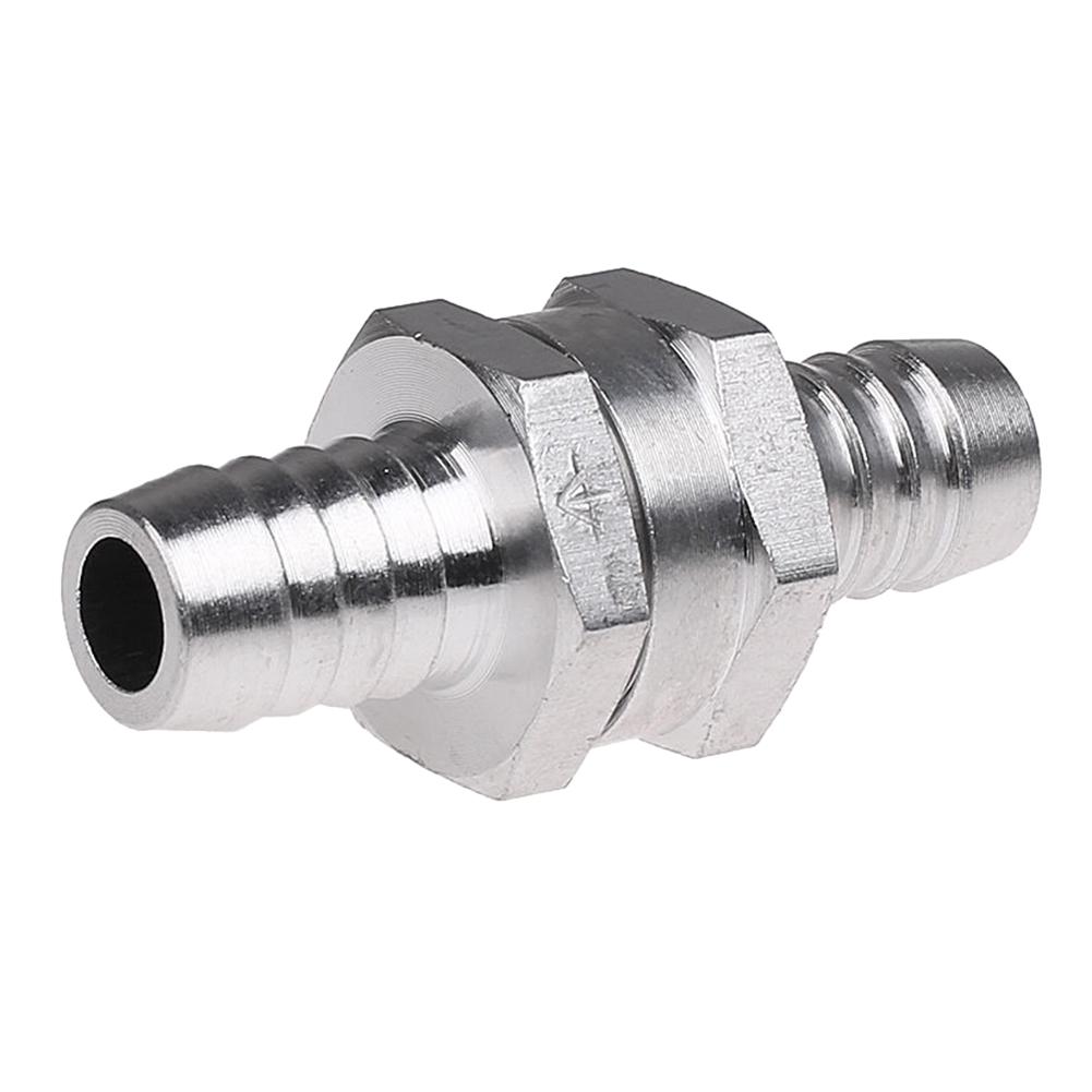 Aluminium Alloy Fuel Non Return Check Valve One Way Petrol for Car Automobile Helicopters Ships Motorcycles