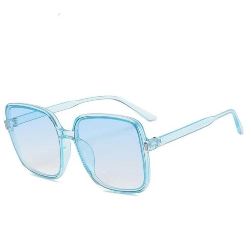 

1/6pcs Women s fashion sunglasses, square gradient lenses, UV protection, vintage design, ideal for daily & party wear.