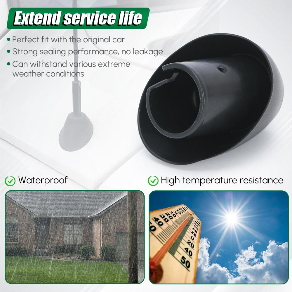 Rubber Antenna Bezel Mounted Fender Base Protector For Toyota FJ Cruiser 07-14 86392-3503 86392-35031 86392-35032