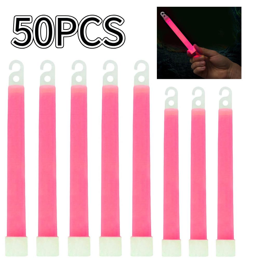 10/50PCS 6 Inch Survival Kit Military Glow Light Sticks Walking and Hiking Camping Outdoor Equipment Supplies