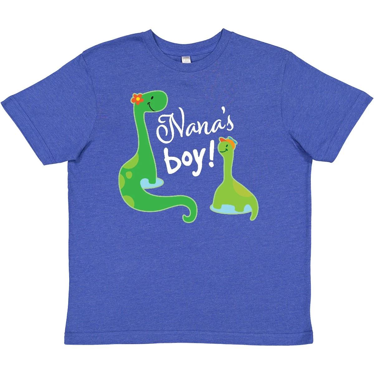 Inktastic Nanas Boy Grandson Dinosaur Youth T-Shirt Boys Dino Idea Grandkids Tee 100