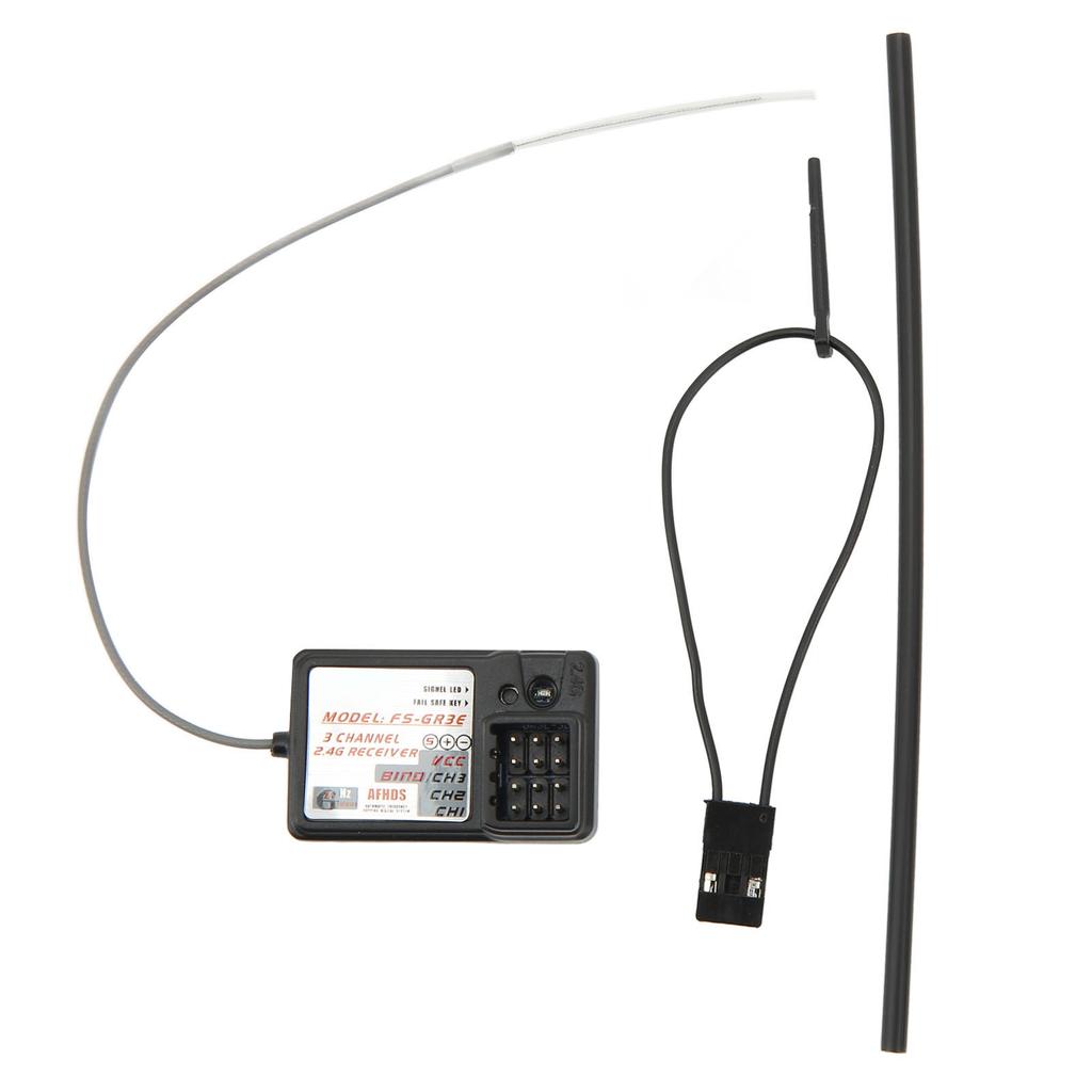 FS GR3E 2,4 GHz 3-Kanal RC-Empfänger für GT3B GT2 GT3C RC-Auto Boot Sender Empfänger