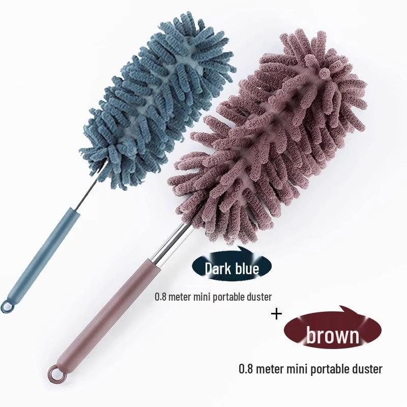 Retractable Feather Duster for Efficient Dust and Ash Removal - Perfect for Ceiling and Household Cleaning