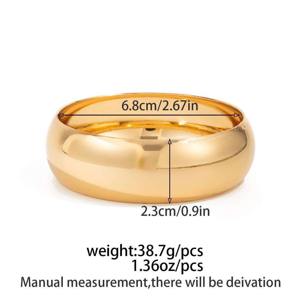 Exaggerated Design Glossy Resin Bracelet, Stylish Irregular Acrylic Bracelet Bracelet