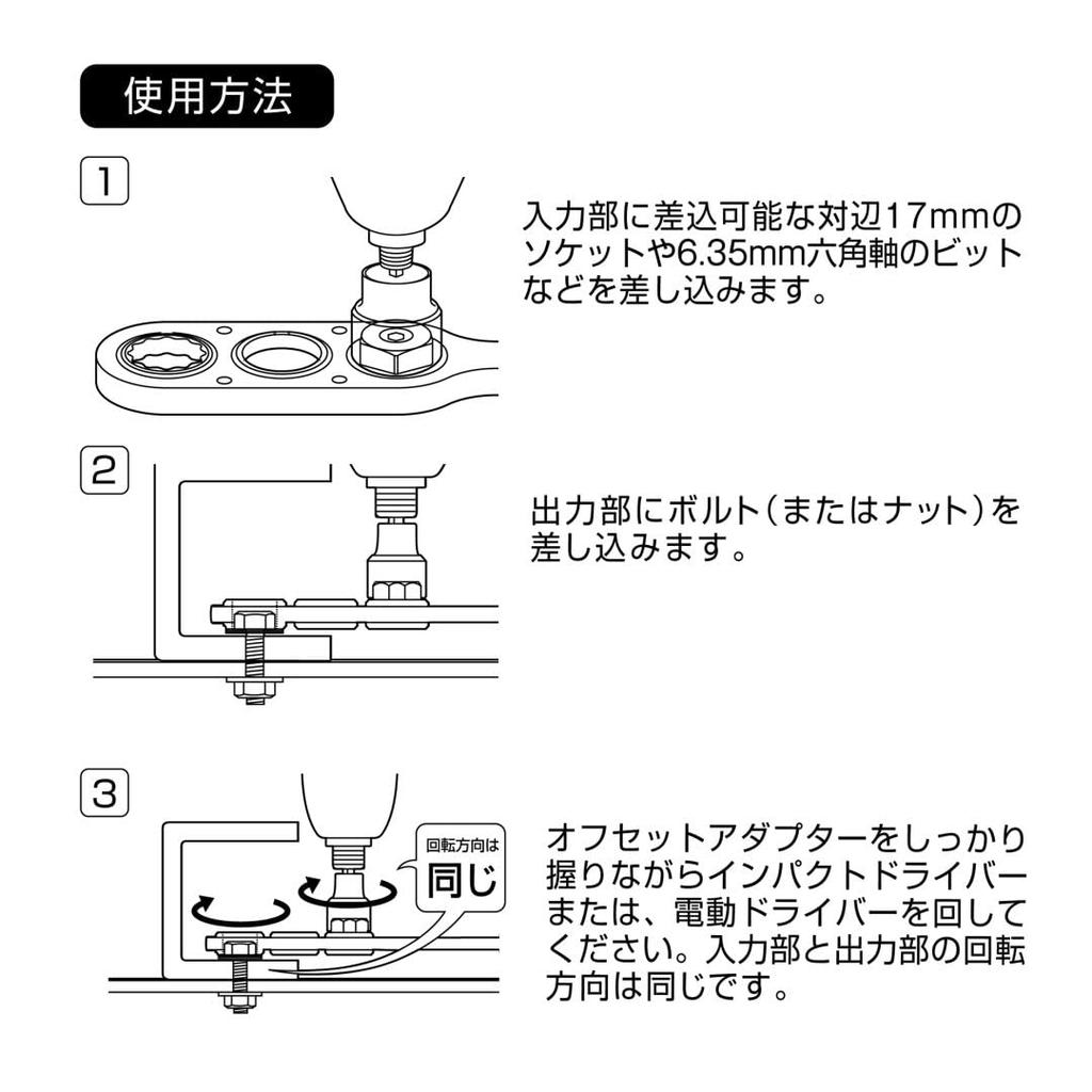 ANEX Offset-Adapter 17mm AOA-17