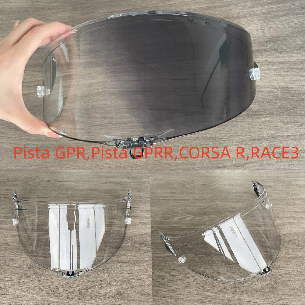 Visiera PISTA per AGVPista GPR,Pista GPRR,CORSA R,RACE3 Scudo Facciale Accessori Casco Moto