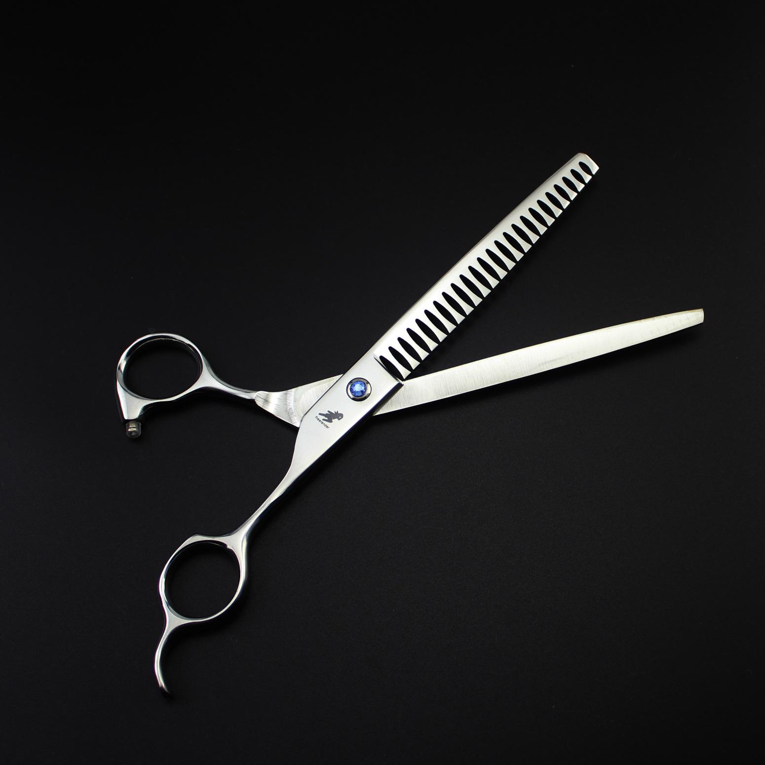 

7.5 inches, personalized, pet scissors, tooth scissors, thin scissors, pet-specific, fish bone scissors 7.5 fishbone scissors
