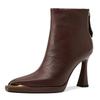New High-heeled Shoes Are Fashionable and Versatile Single Boots for Women in Autumn and Winter