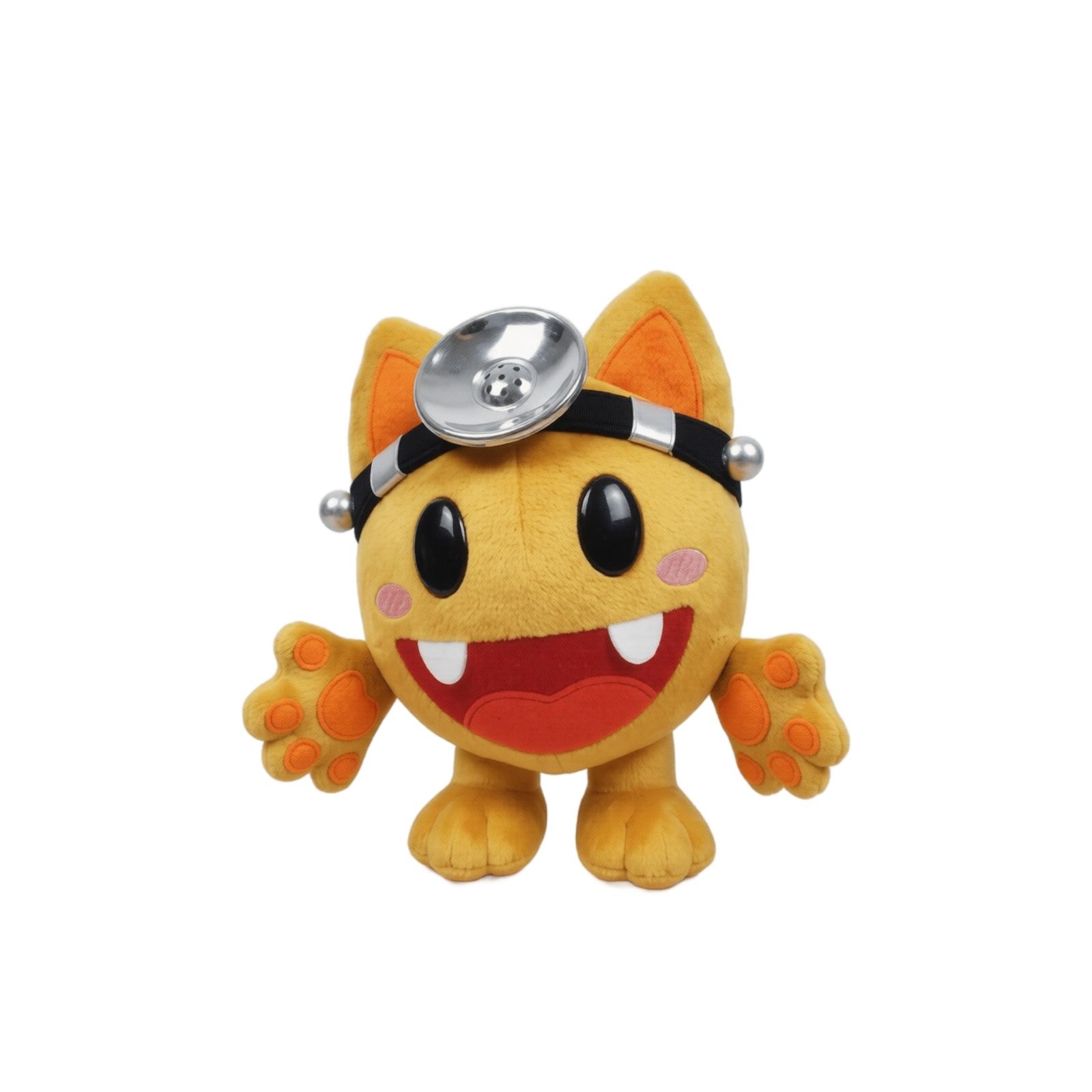 

25cm Plush Stuffed Toy Soft Fabric Material High Quality Stitching Design Suitable for Display and Collection One Size жовтий