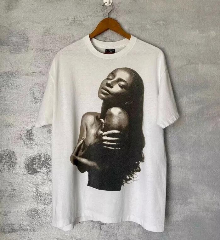 Sade Love Deluxe World Tour 1993 Unisex White T-shirt Size S-5XL 4XL