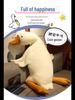 Big White Goose Plush Pillow – Cute Gift for Girls' Birthdays