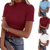 Women's Casual Loose-Fit Short-Sleeve T-Shirt Top