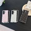 New 2026 Cute Kawaii Polka Dot Phone Case For Samsung Galaxy Z Fold 7 6 5 Foldable Shockproof Protective Cover For Girls