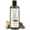 Satvayush Khadi Amla Onion Reetha Shikakai SLS-Paraben Free Ayurvedic Shampoo Anti Dandruff -210 Ml (Pack of 1)