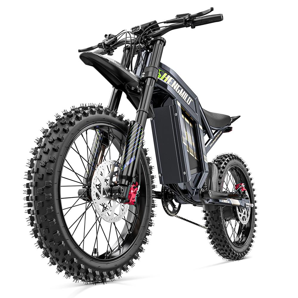 Shengmilo S900 Pro Moteur 3000W Vélo Électrique Adulte Niveau 7 Shimano Vélo Électrique Homme Batterie 60V35AH VTT Électrique Vélo Électrique 19" Pneu