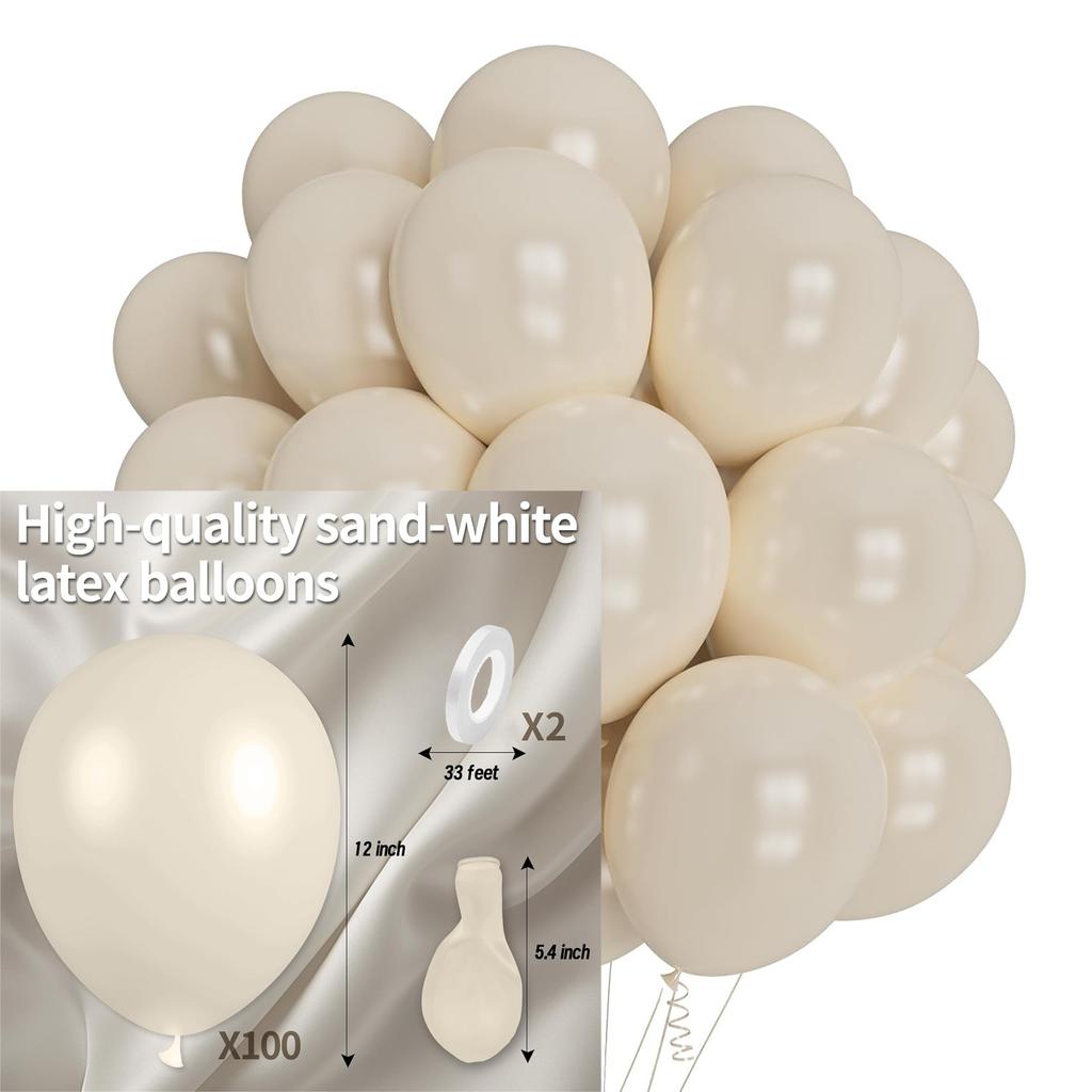 12inch 100pcs Multi-color Latex Balloon Set, Suitable for Weddings, Birthdays, Pop Parties, Bridal Showers, Family Gatherings