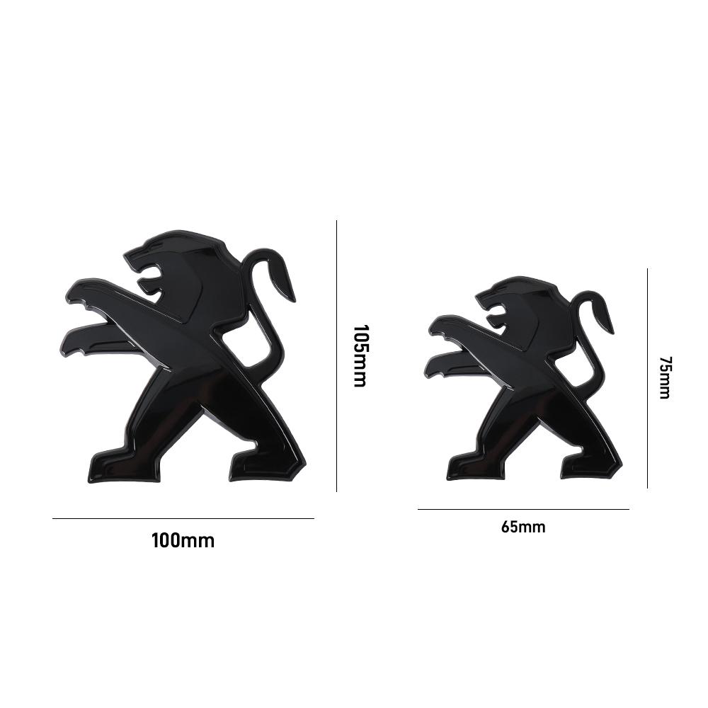 2026 Hete Auto Sticker Auto Voorgrille Embleem Achterklep Badge Sticker Auto Decoratie Accessoires Voor Peugeot RCZ 206 208 3008 30