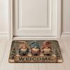 VIKAMA Cartoon Carpet Three Little Dwarfs Floor Mat Doormat Welcome Mat Soft Rug For Bedroom Carpet For Live Room Bathroom Mat