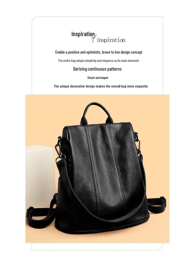 Women's Anti-theft Backpack: 2023 Autumn/Winter Trend, Large Capacity Fashion Niche Design