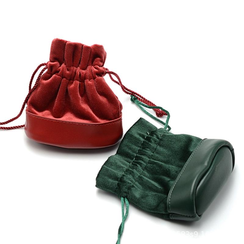Elegant Velvets Drawstring Tarots Pouches With Premium Stitching Protective Carriers For Dices Game Accessory