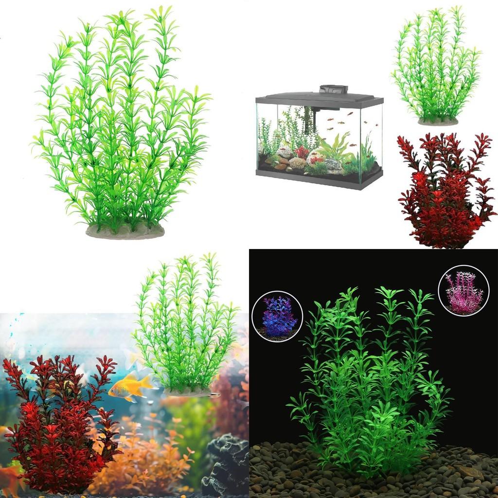 Simulated Aquatic Aquarium Plants Artificial Plastic Grass Fish Tanks Plant