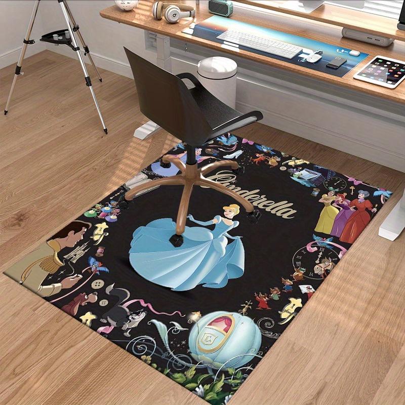 1pc,Cinderella Disney Princess Home Decor Rug Office Chair Mat Outdoor Carpet GiftH078