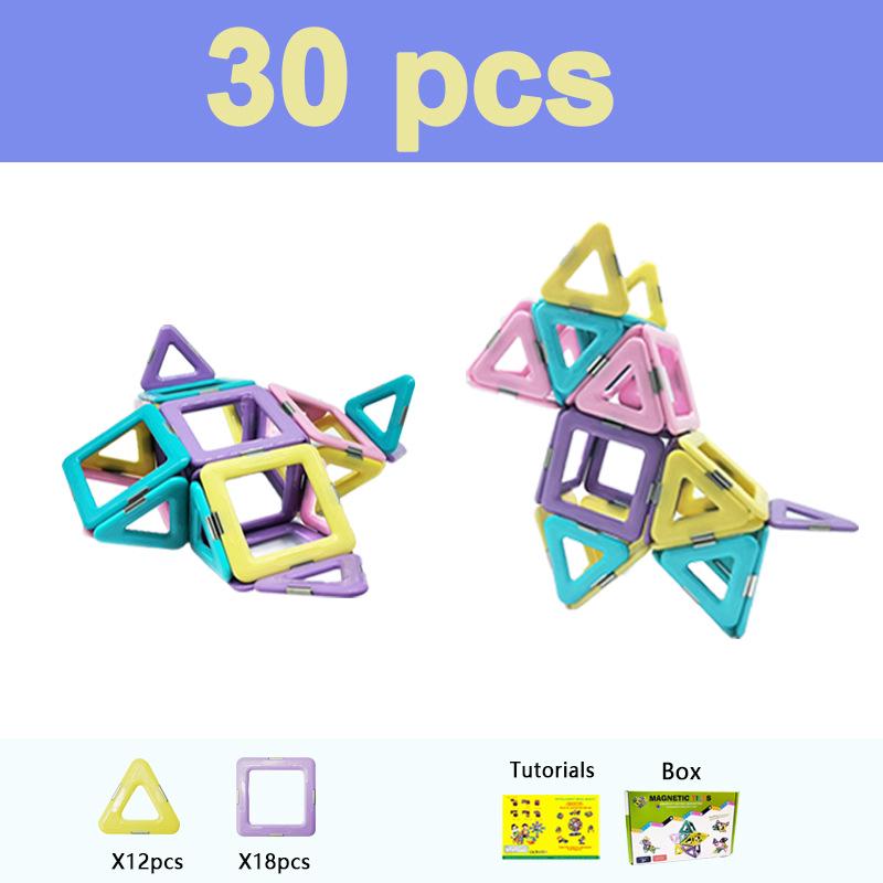 Second Generation Strong Magnetic Tiles & Building Blocks for Children