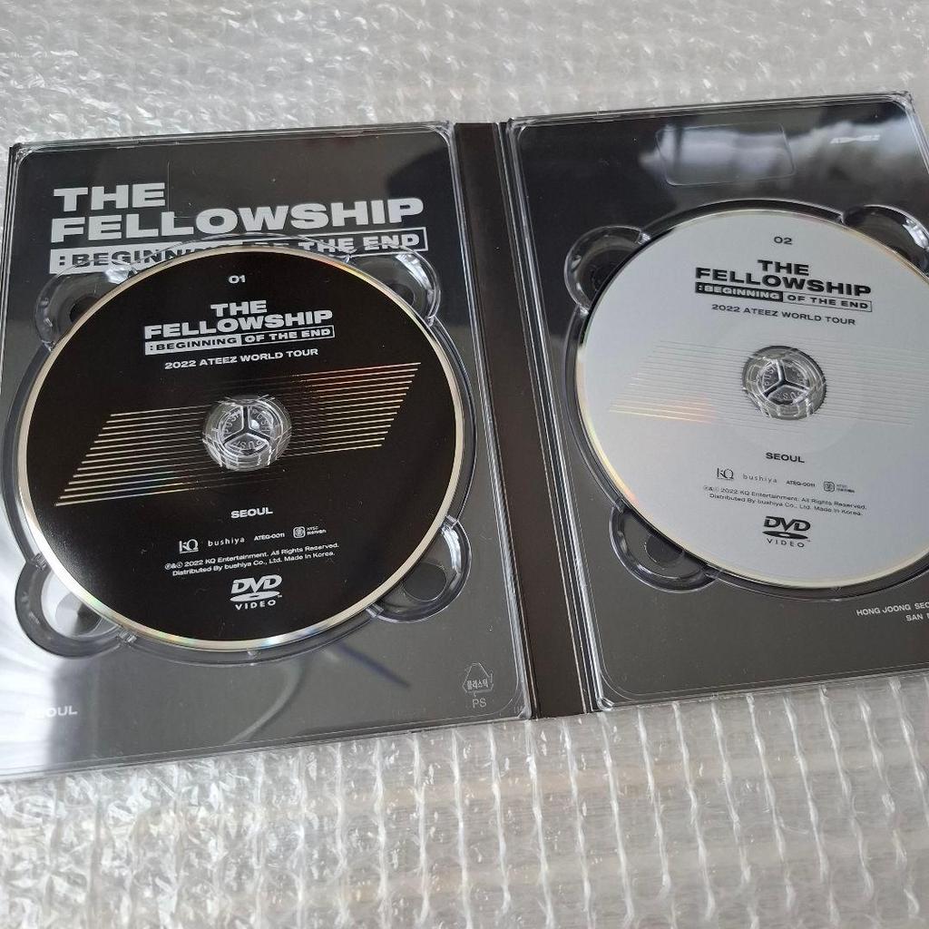 [USED] ATEEZ 2022 WORLD TOUR In SEOUL DVD Japan Edition