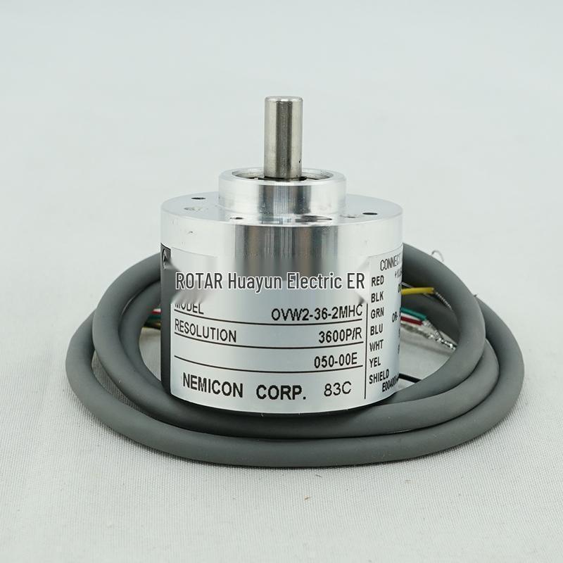 Genuine Nemicon OVW2-36-2MHC 050-00E Incremental Photoelectric Encoder - Original Spindle