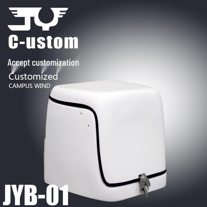 Motorcycle Tail Storage Box: Large Capacity, Insulated Food Preservation for Electric Bikes