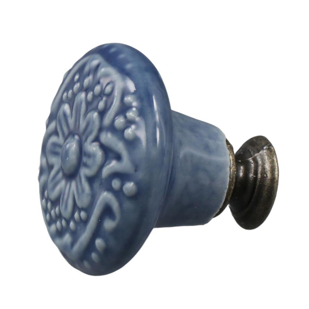 Pull Handles Ceramic Knob Single Hole Drawer Knobs Vintage Door Knob  Kitchen