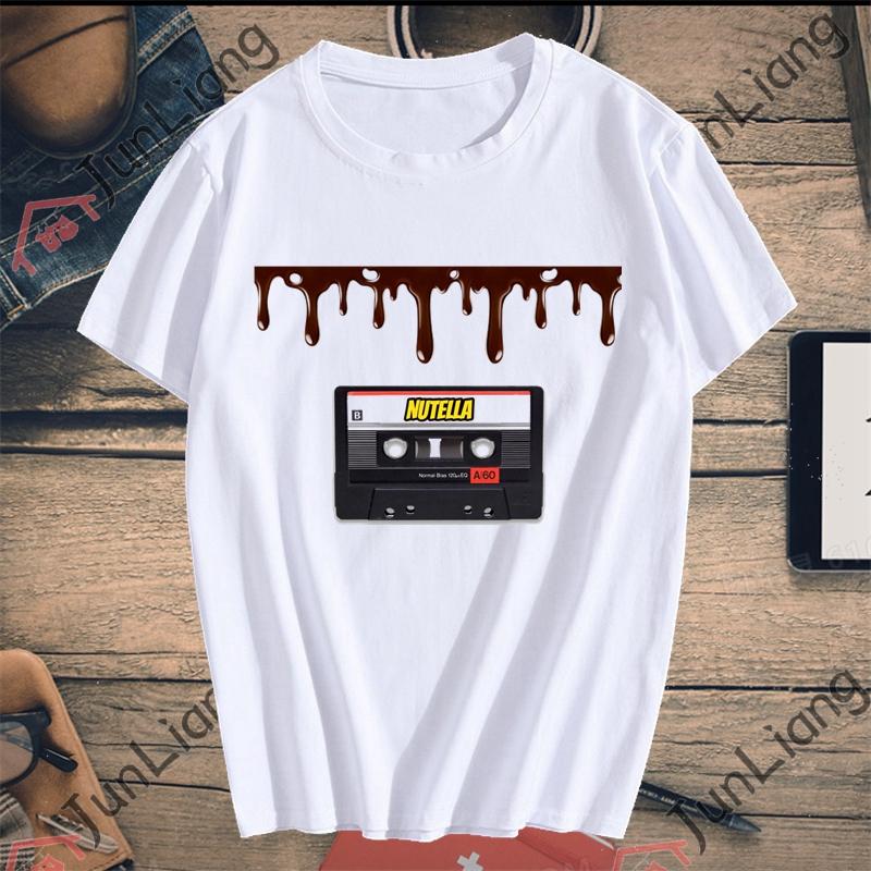 Classic Vintage Cassette Youth T-shirt Men Woman Hip Hop Tape Music Printed T-shirt Trend Gothic Street Fashion Ropa Hombre