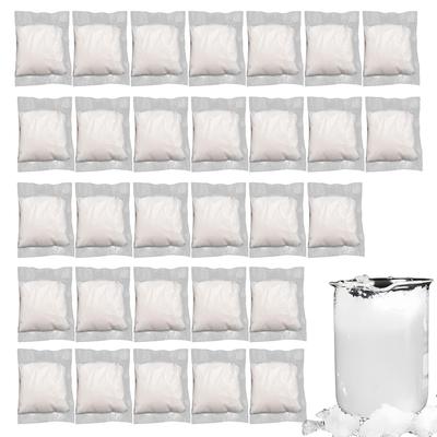 30Pcs Portable Pee Powder Liquid Emergency Urine Bag Solidifier Portable Toilets Odor Neutralizer for Strong Water Absorption