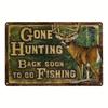 Retro Metal Tin Sign Colorful Vintage Wall Art Decor for Garage Living Room Bedroom 20x30 cm