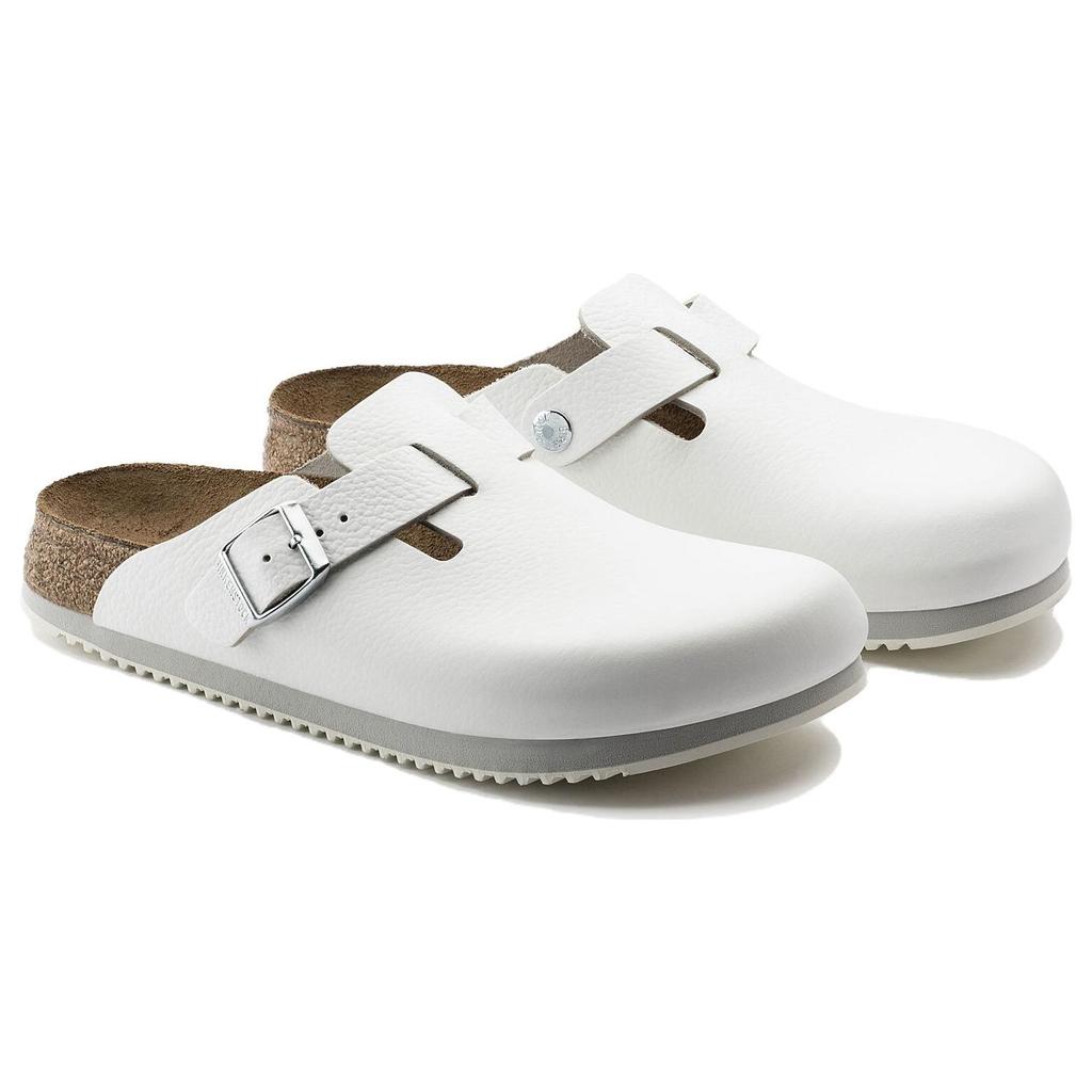 Birkenstock Boston Soft Footbed Sandal White Unisex Sneakers 0060134