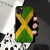 FHNBLJ Retro Jamaica National Flag Phone Case for iPhone 11 12 13 mini pro XS MAX 8 7 6 6S Plus X 5S SE 2020 XR case