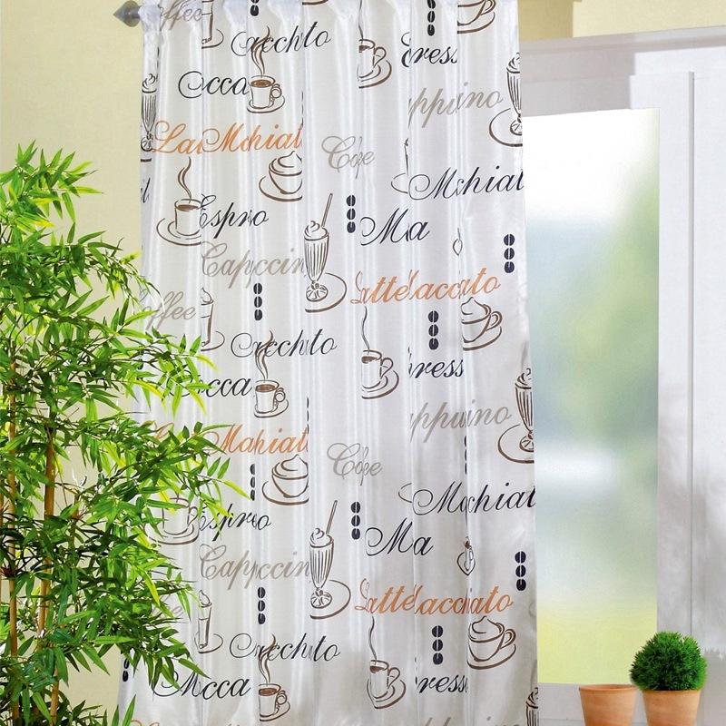 

European Style, Microfiber, Printing, Invisible Sling Curtain Ht-047 140Cm width * 145cm height
