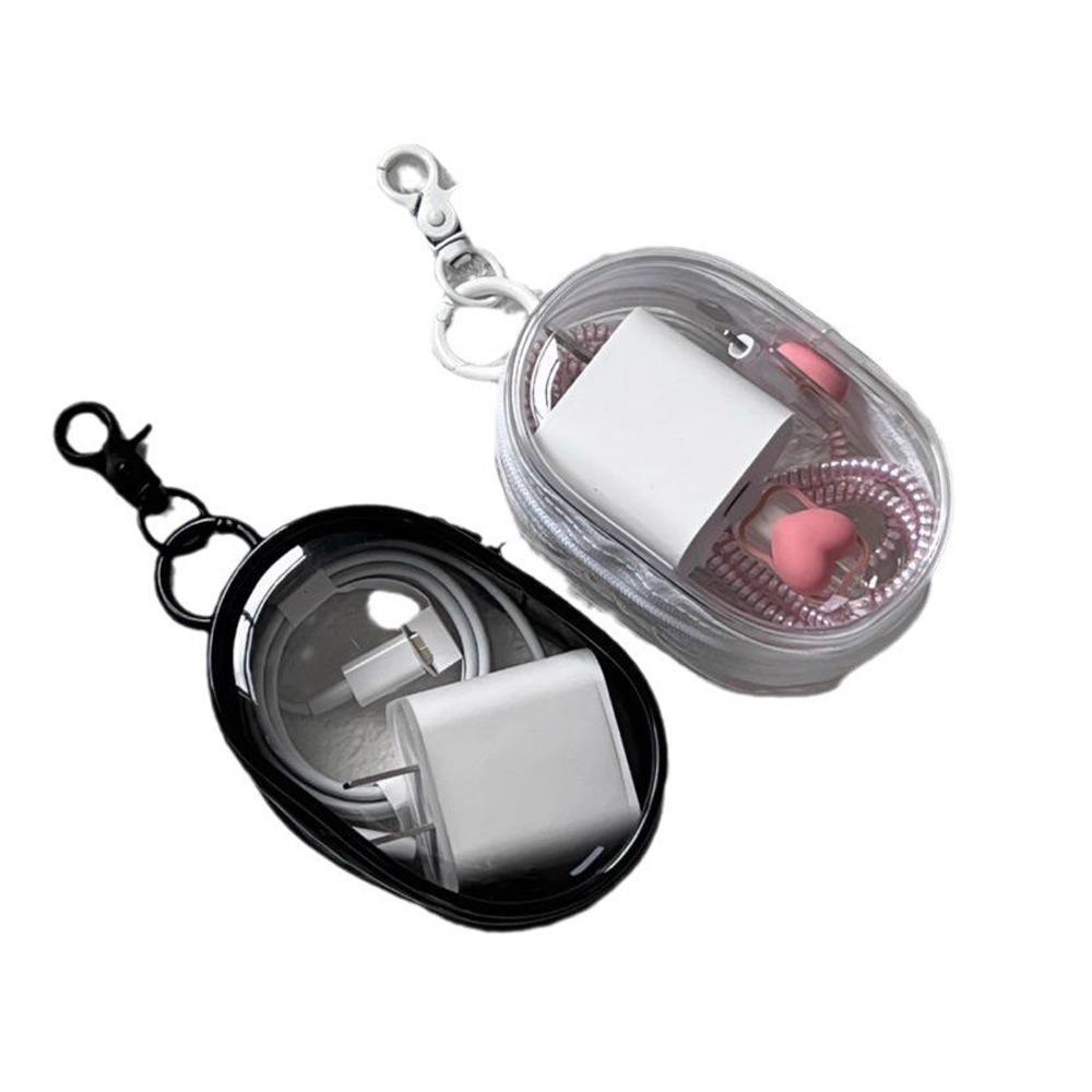 Storage Phone Charger Bag Transparent Digital Storage Bag Data Cable Storage Bag  Data Cable
