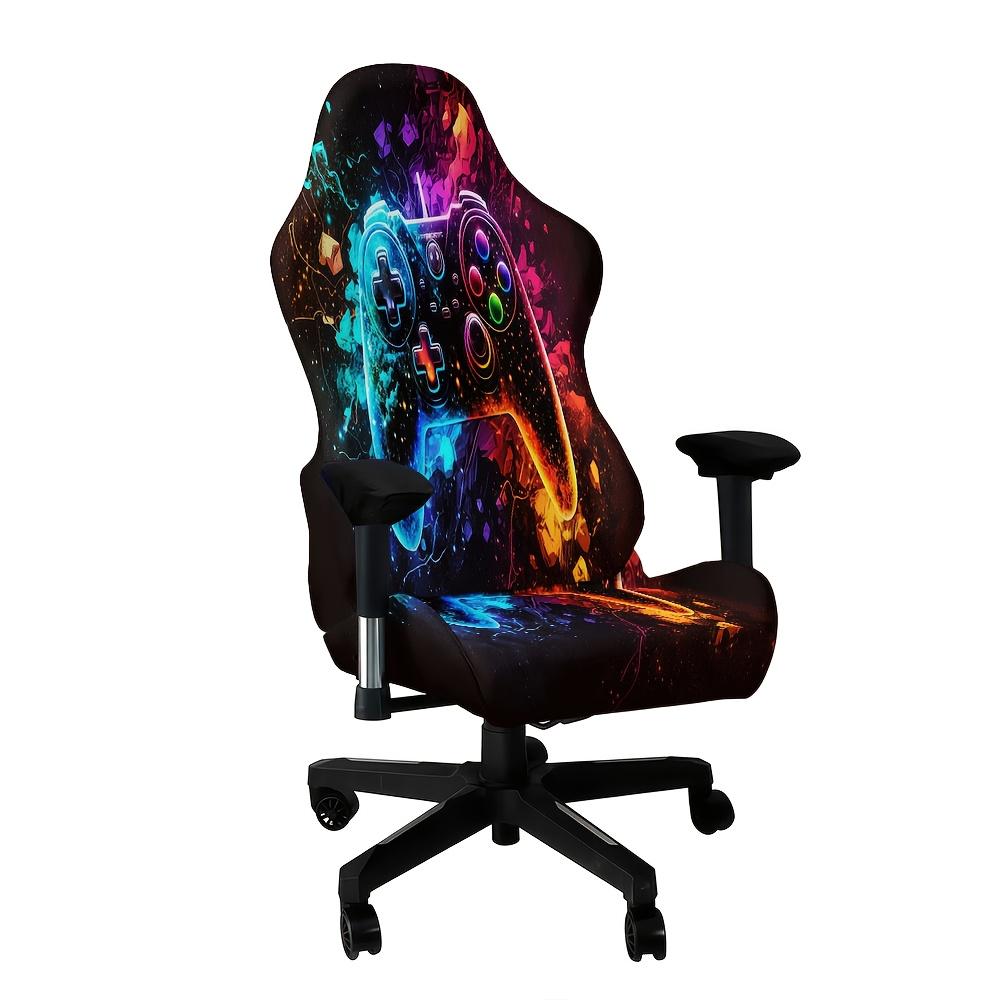 Spēļu krēslu pārsegu komplekts ar fluorescējošiem