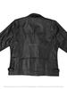 Motorcycle Biker Men's Leather Jacket BLACK Handmade Stylish Real Soft Lambskin