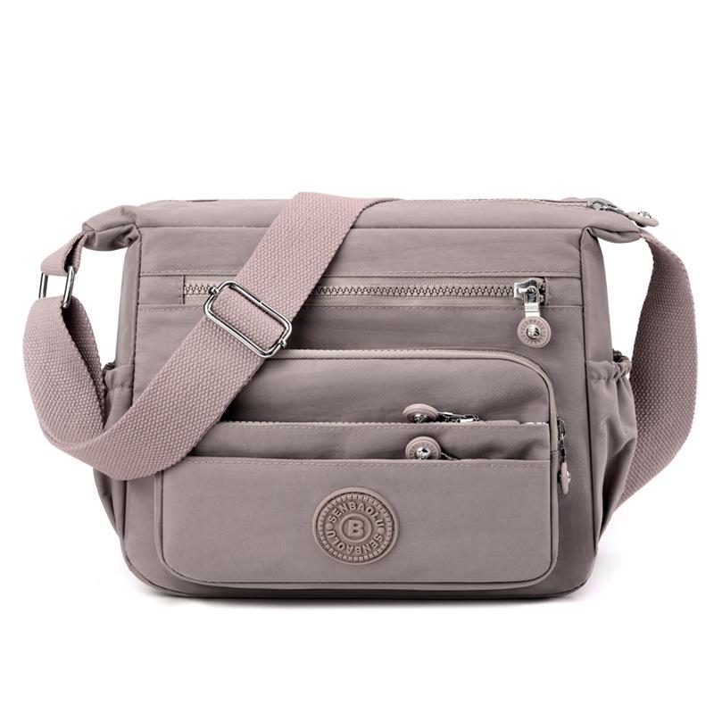 Nylon Cloth Women's Bag Shoulder Messenger Bag Mother Bag Multi-compartment Oxford Cloth Anti-splashing Women's Bag Casual Canvas Bag