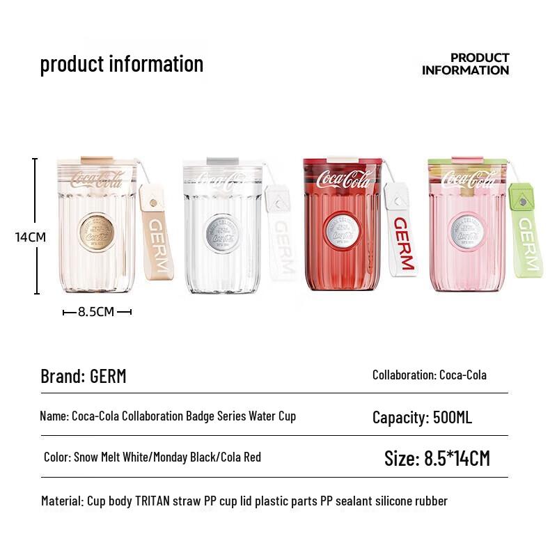 Gemi Coca-Cola Kollaborations-Abzeichen-Serie Becher