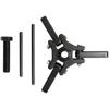 For Harmonic Balancer Tool Crankshaft Pulley Puller Kit Three-Jaw Belt Pulley Disassembly Tool Fit For Chrysler