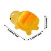 Animals Night Glow, 50PCS Miniature Things Figurines to Hide, Animals Figures for DIY Garden Decoration, Bread Shaped Turtle, Random Colors