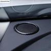 Dashboard Speaker Air AC Outlet Vent Ring Frame Cover Trim For Mazda 2 Demio & CX-3 2015 - 2025 Matte / Carbon Fiber Accessories