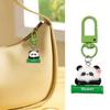 Fashionable 8 Pieces Lovely Panda Keychains Portable for Keys and Personalizing Bags Craft with Acrylic Materials