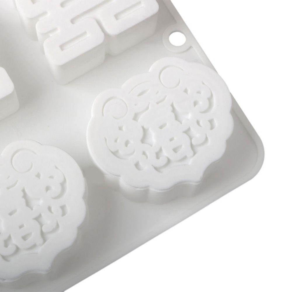 Chinese Style 3D Pudding Mold Silicone Chocolate Mold BPA Free Mousse Mould  Wedding Pastry