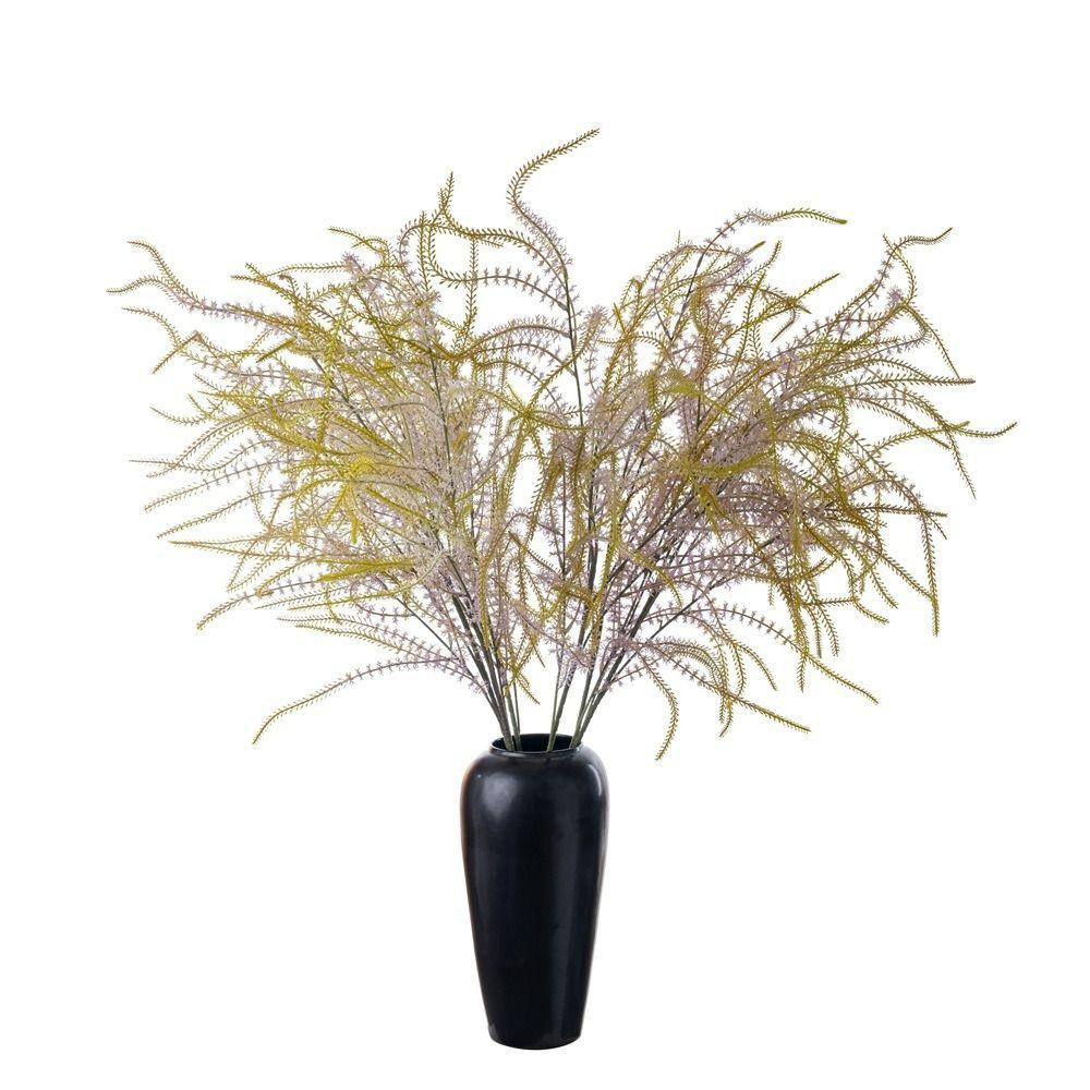Lifelike Artificial Sage Branch Real Touch Fake Plant Simulation Green Bristlegrass  Living Room