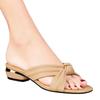 Chunky-heeled One-shoulder Shoes Are Versatile Low-heeled Flip-flops for Women