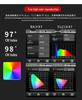 8 Shadow Bang 50W RGB Flat Panel Fill Light for Streamers, Portable Full-Color Atmosphere Lighting for Live Streaming and Photography.